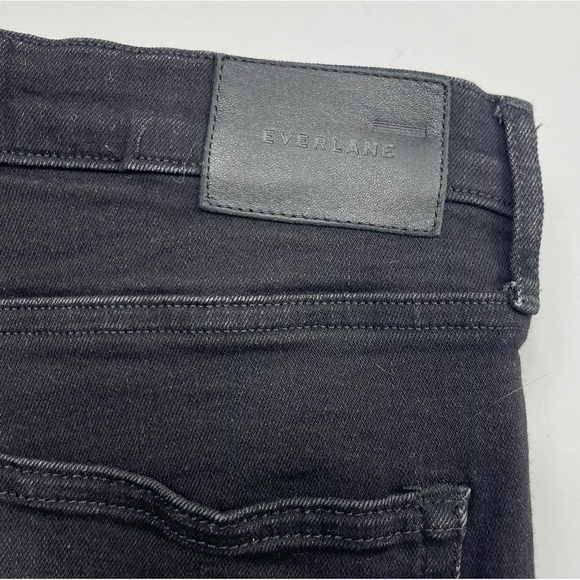 Everlane The Authentic Stretch High Rise Skinny Ankle Jeans Black Size 29 - Picture 10 of 15
